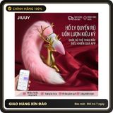 Plug hậu môn đa năng Jiuuy đuôi chồn app chính hãng - điều khiển qua app, điều khiển từ xa, có sưởi ấm - giao hàng che tên kín đáo