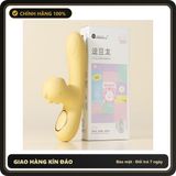 Dương vật giả đa năng Mizzzee DouDou Long chính hãng - sạc usb, có sưởi ấm, rung êm không tiếng động - giao hàng che tên kín đáo