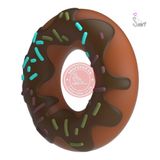 Vòng đeo dương vật silicon cao cấp siêu mềm Pretty Love Choco chính hãng - sạc USB, silicone cao cấp, chất liệu an toàn cho da - giao hàng che tên kín đáo