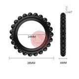 Bộ 3 vòng đeo dương vật Titan chống xuất chính hãng - sạc USB, silicone y tế, chất liệu an toàn cho da - giao hàng che tên kín đáo