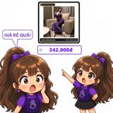 Đầm Ngủ Maxi Ren Mỏng Xuyên Thấu Đính Nơ N192 Tím chính hãng - phối ren, co giãn thoải mái, freesize - giao hàng che tên kín đáo