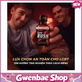 Chai Hít Bao Phê Tăng Khoái Cảm Kích Thích tăng khoái cảm Popper PWD USA Super Rush Black Label - Chai 30ml - Gwenshop Chính Hãng