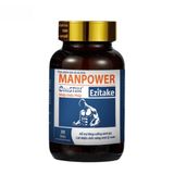 Viên uống Manpower Ezitake - Bổ thận, mạnh gân cốt, hỗ trợ sinh lực nam giới trưởng thành - giao kín đáo