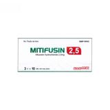 Viên uống Mitifusin 2,5mg - điều trị triệu chứng phì đại tuyến tiền liệt lành tính cho nam - giao nhanh
