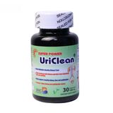 Viên uống Super Power UriClean 30 viên - Hỗ trợ sức khỏe tiết niệu, ngăn ngừa viêm nhiễm cho người lớn. - chính hãng