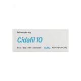 Viên uống Cidafil 10mg - điều trị rối loạn cương dương cho nam giới trưởng thành - giao nhanh