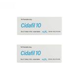 Viên uống Cidafil 10mg - điều trị rối loạn cương dương cho nam giới trưởng thành - mẫu mới