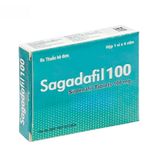 Viên uống Sagadafil 100mg - điều trị rối loạn cương dương cho nam giới trưởng thành - bản tiêu chuẩn