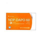 Viên uống Ndp-Dapo 60mg - Điều trị xuất tinh sớm hiệu quả cho nam giới trưởng thành