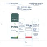 Dung dịch uống Egudin Suspension 1mg/ml - Điều trị tăng hoạt cơ chóp và hội chứng bàng quang tăng hoạt động cho trẻ em và người - mẫu mới