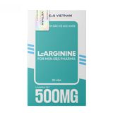 Viên uống L-Arginine For Men E&S Pharma 500mg - Tăng cường sinh lý nam giới trưởng thành - mẫu mới
