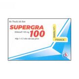 Viên uống Supergra 100mg - cải thiện rối loạn sinh lý nam cho nam giới