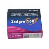 Viên uống Zedgra 100mg - Điều trị rối loạn sinh lý nam hiệu quả cho nam giới trưởng thành - đóng gói kín