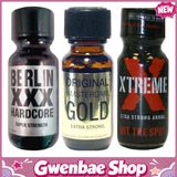 Chai Hít Thư Giãn Bay Phê Cho Cặp Đôi Popper Berlin-Amsterdam-Bears - 25ml Aroma Multi - Gwenshop Chính Hãng