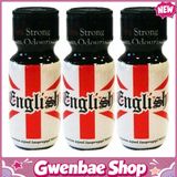 Chai Hít Tăng Khoái Cảm Kích Thích Bao Phê Popper English Aroma - 25ml - 3 Pack - Gwenshop Chính Hãng