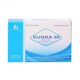 Viên uống Eugra 50mg - Điều trị rối loạn sinh lý nam khi có cho nam giới - mẫu mới