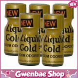 Chai Hít Tăng Khoái Cảm Kích Thích Bao Phê Popper Liquid Gold Aroma - 10ml - 5 Pack - Gwenshop Chính Hãng