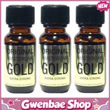 Chai Hít Tăng Khoái Cảm Kích Thích Bao Phê Popper Original Amsterdam Gold Aroma - 25ml Extra Strong - 3 Pack - Gwenshop Chính Hãng