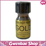 Chai Hít Tăng Khoái Cảm Kích Thích Bao Phê Popper Original Gold Aroma - 10ml - Gwenshop Chính Hãng
