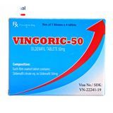 Viên uống Vingoric-50 Cian Healthcare 50mg - điều trị rối loạn sinh lý nam, nhanh về đích cho nam giới trưởng thành - mẫu mới