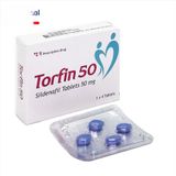 Viên uống Torfin 50mg - điều trị rối loạn sinh lý nam cho nam giới