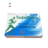viên uống TadalExtra 20mg - điều trị rối loạn sinh lý nam hiệu quả cho nam giới - bản tiêu chuẩn