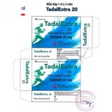 viên uống TadalExtra 20mg - điều trị rối loạn sinh lý nam hiệu quả cho nam giới - hàng chuẩn