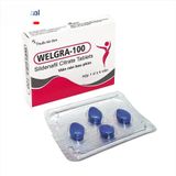Viên uống Welgra-100 100mg - điều trị rối loạn sinh lý nam hiệu quả cho nam giới - mẫu mới