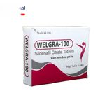 Viên uống Welgra-100 100mg - điều trị rối loạn sinh lý nam hiệu quả cho nam giới - đóng gói kín