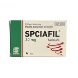 Viên uống Spciafil 20mg - điều trị rối loạn sinh lý nam cho nam giới từ 18 tuổi