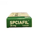 Viên uống Spciafil 20mg - điều trị rối loạn sinh lý nam cho nam giới từ 18 tuổi - hàng chuẩn