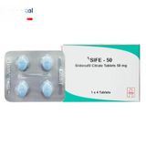 Viên uống Sife 50mg - Điều trị rối loạn sinh lý nam hiệu quả cho nam giới - bản tiêu chuẩn
