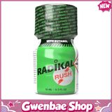 Chai Hít Tăng Khoái Cảm Kích Thích Bao Phê Popper Radikal Rush with Butanol PWD 10ml - Gwenshop Chính Hãng