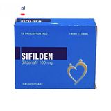 Viên uống Sifilden 100mg - điều trị rối loạn sinh lý nam cho nam giới - chính hãng