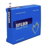Viên uống Sifilden 100mg - điều trị rối loạn sinh lý nam cho nam giới - bản tiêu chuẩn