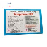 Viên uống Temptcure-100 100mg - điều trị rối loạn sinh lý nam cho nam giới - đóng gói kín