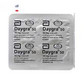 Viên uống Daygra 50mg - điều trị rối loạn sinh lý nam hiệu quả cho nam giới - mẫu mới