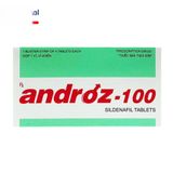 Viên uống Androz 100 - điều trị rối loạn sinh lý nam hiệu quả cho nam giới trưởng thành - mẫu mới