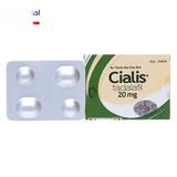 Viên uống Cialis 20mg - Điều trị rối loạn sinh lý nam hiệu quả cho nam giới