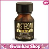 Chai Hít Tăng Khoái Cảm Kích Thích Bao Phê Popper Amsterdam Black Extra Strong 10ml - Gwenshop Chính Hãng