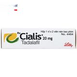 Viên uống Cialis 20mg - Điều trị rối loạn sinh lý nam hiệu quả cho nam giới - bản tiêu chuẩn
