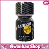 Chai Hít Tăng Khoái Cảm Kích Thích Bao Phê Popper Radikal Rush Black Label 10ml - Gwenshop Chính Hãng
