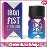 Chai Hít Tăng Khoái Cảm Kích Thích Bao Phê Popper Iron Fist Starlight 10ml - Gwenshop Chính Hãng