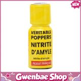 Chai Hít Tăng Khoái Cảm Kích Thích Bao Phê Popper Veritable Amyl 15ml - Gwenshop Chính Hãng