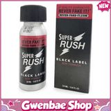 Chai Hít Tăng Khoái Cảm Kích Thích Bao Phê Popper Super Rush Black Label New Formula 24ml - Gwenshop Chính Hãng