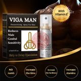 Chai xịt thảo dược VIGA MAN tăng thời gian yêu chính hãng - kéo dài thời gian, chiết xuất thảo dược, 15ml - giao hàng che tên kín đáo