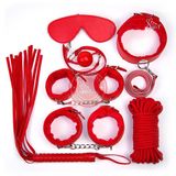 Bộ dụng cụ 7 món chơi bdsm Màu hồng chính hãng - chất liệu an toàn cho da, dễ vệ sinh, êm ái khi dùng - giao hàng che tên kín đáo