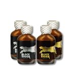 Popper Nhập Khẩu Giúp Thả Lỏng Và Dễ Chịu Black Tiger Silver Gold Poppers Multi Combo 4x 24ml - Snapshop Chính Hãng