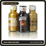 Popper Chính Hãng Tăng Cảm Xúc Cho Cuộc Yêu Jungle Juice Poppers Combo 30ml – Jungle Juice Triple Distilled Gold / JackeD! Original Formula / Amsterdam Real Gold Extra - Snapshop Chính Hãng