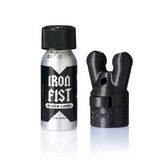Tinh Dầu Hít Thư Giãn Dành Cho Người Lớn Sniff it Combo! Iron Fist Poppers Black Label 24ml with Poppers Booster Cap XTRM Double Small Black LEAK PROOF - Snapshop Chính Hãng